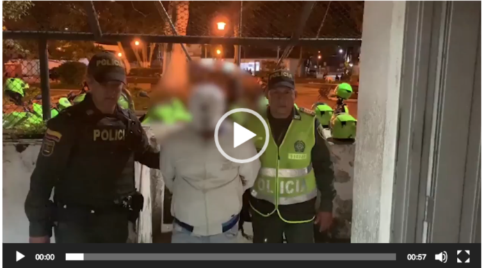 ¡Lo agarraron en El Carmelo!