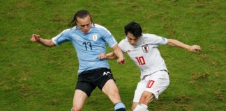 Japón muestra mejor fútbol y empata contra Uruguay