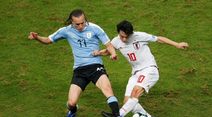 Japón muestra mejor fútbol y empata contra Uruguay