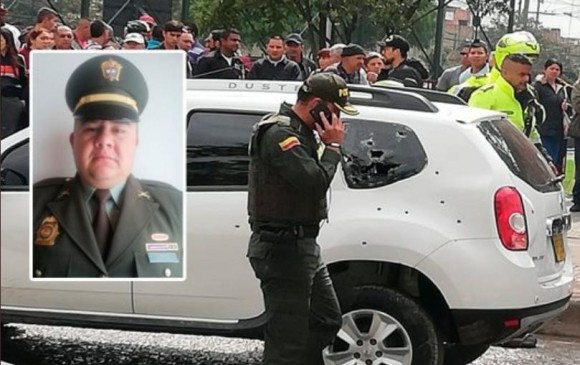 Atentado contra patrulla de Policía en Bogotá