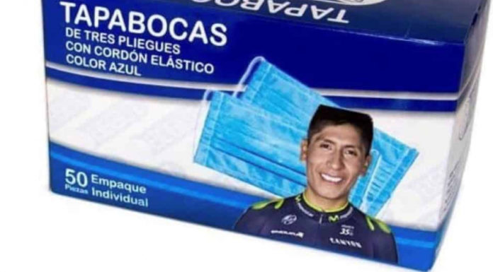 Tapabocas Nairo Quintana: Los Memes de la victoria Nairo Quintana