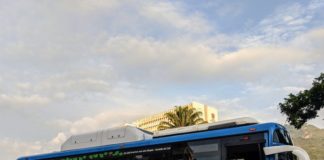 Llegan 21 nuevo buses a gas que se suman a 26 eléctricos que ya ruedan en Cali