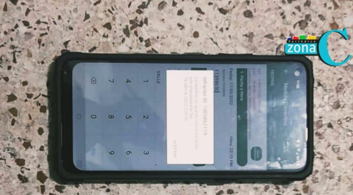 Reporte judicial del puente inmediatamente anterior