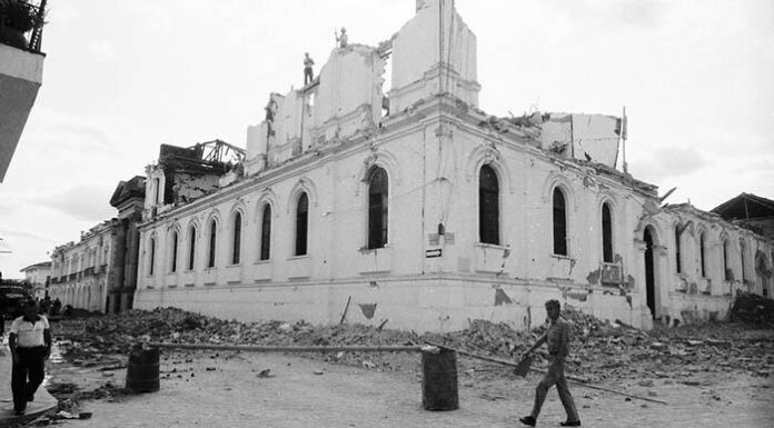 Ya son 39 años del terremoto en la Ciudad blanca (Popayan) Imagen tomada de Colombia.com