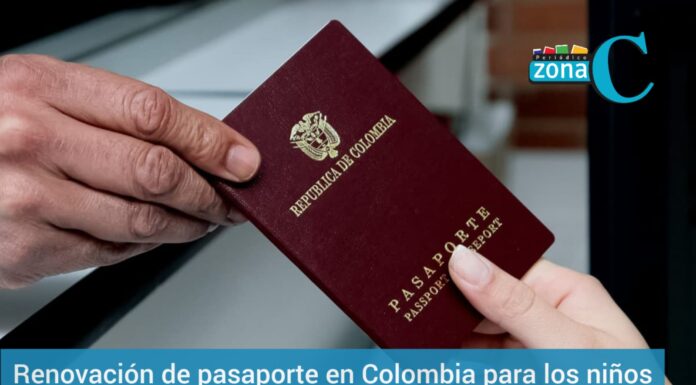 Renovación de pasaporte en Colombia para los niños y cuales serán sus precios