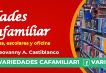 CAFAMILIAR TE ESPERA PARA LA TEMPORADA ESCOLAR
